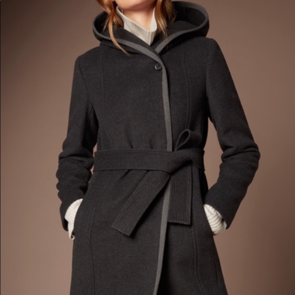 Aritzia Wilfred Borda Coat In Dark Greyish black - Picture 2 of 3